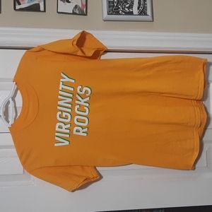 Virginity rocks tee medium